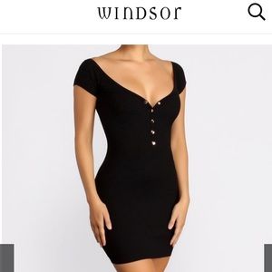 SAGE - Mini Rib sweater dress